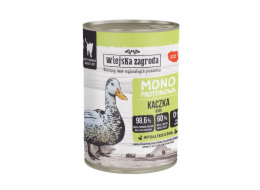 WIEJSKA ZAGRODA Monoprotein Duck - mokré krmivo pro kočky - 400g