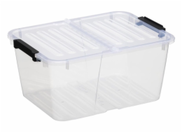 Úložný box s víkem Plast Team, 15l, 39,4x29,5x18,5cm