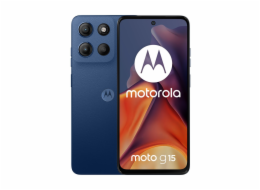 Motorola moto g15 17,1 cm (6.72") Dual SIM Android 15 4G USB typu C 8 GB 128 GB 5200 mAh Námořnická modrá