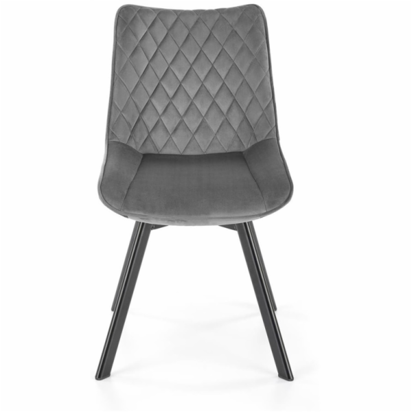NENURODYTA_V JÍDELNÍ ŽIDLE K520 ŠEDÁ 63X46X80