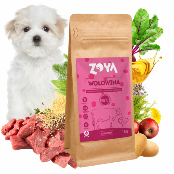 ZOYA ColdPRO Beef - suché krmivo pro psy - 1kg