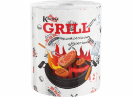 Papírové utěrky na grilování, třívrstvé, 1 ks.