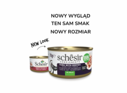 SCHESIR Oceanic Adult Tuna with Dentic - vlhké krmivo pro kočky - 70g