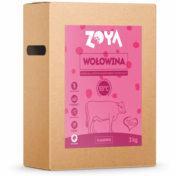ZOYA ColdPRO Beef - suché krmivo pro psy - 3kg