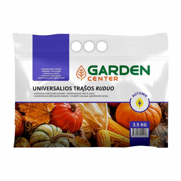 Univerzální podzimní hnojivo GARDEN CENTER, 3,5 kg