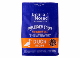 DOLINA NOTECI Superfood Sterilised Cat Kachna - sušené krmivo pro kočky - 1 kg