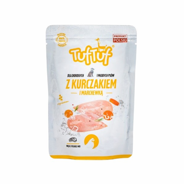 TUF TUF with chicken and carrot - vlhké krmivo pro psy - ...