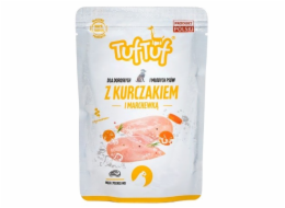 TUF TUF with chicken and carrot - vlhké krmivo pro psy - 300g