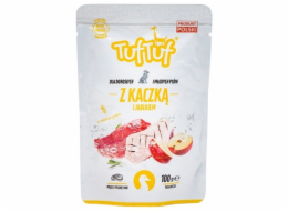 TUF TUF with duck and apple - vlhké krmivo pro psy - 100g