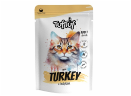 TUF TUF with turkey - mokré krmivo pro kočky - 300g
