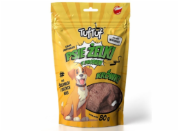 TUF TUF Psie żelki - poultry fudge - pamlsek pro psa - 80g