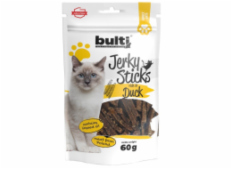 BULTI Jerky Sticks bogate w kaczkę przysmak dla kota 60g