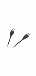 Kabel CABLETECH KPO4013-1.5 Eco-Line USB konektor/USB zdířka 1,5m Black