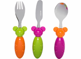 Guzzini TIP TOP TAP Besteck 3 Set mit Etui Assorted col.