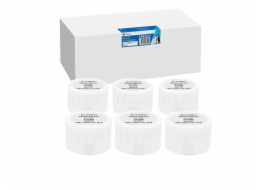 6x G&G Etiketten 54mm x 101mm sw Komp. m. Dymo S0722430/ 99014