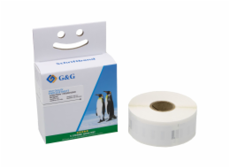 G&G Etiketten 25mm x 54mm sw-ws Komp. m. Dymo 11352/ s0722520