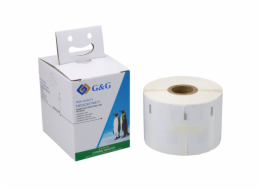 G&G Etiketten 32mm x 57mm sw-ws Komp. m. Dymo 11354/ s0722540