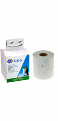 G&G Etiketten 36mm x 89mm sw-ws Komp. m. Dymo 99012/ s0722400