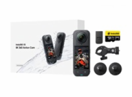 Insta360 X5 motocyklový balíček - akční kamera X5 + příslušenství na motorku