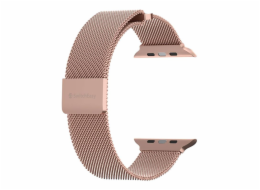 SwitchEasy řemínek Mesh Stainless Steel pro Apple Watch 44/45/46mm - Rose Gold