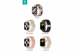 Deví řemínek Deluxe Series Sport4 Nylon Braided Adjustable Band 40/41/42mm - Rainbow