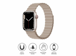 Deví řemínek Deluxe Series Sport3 Silicone Magnet Band 40/41/42mm - Khaki
