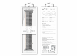 Deví řemínek Nylon Braided Two-Tone Loop pro Apple Watch 44/45/46mm - Lilac
