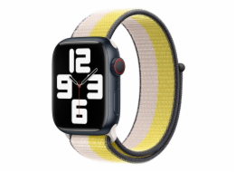 Deví řemínek Nylon Braided Two-Tone Loop pro Apple Watch 44/45/46mm - Oat Milk