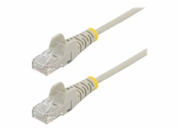 StarTech.com 3m Slim LSZH CAT6 Ethernet Cable, 10 Gigabit Snagless RJ45 100W PoE Patch Cord, CAT 6 10GbE UTP Network Cable w/Strain Relief, Grey, Fluke Tested/ETL, Low Smoke Zero Halogen - Category 6 