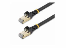StarTech.com 1.5m CAT6A Ethernet Cable, 10 Gigabit Shielded Snagless RJ45 100W PoE Patch Cord, CAT 6A 10GbE STP Network Cable w/Strain Relief, Black, Fluke Tested/UL Certified Wiring/TIA - Category 6A