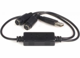 StarTech.com USB to PS/2 Adapter for Keyboard and Mouse - Keyboard / mouse adapter - USB - USBPS2PC - Adaptér klávesnice / myši - USB - pro P/N: PS2UTPEXT, SV221MICRO, SV211KA