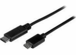 StarTech.com USB C to Micro USB Cable 2m 6ft - USB-C to Micro USB Charge Cable - USB 2.0 Type C to Micro B - Thunderbolt 3 Compatible (USB2CUB2M) - USB kabel - 24 pin USB-C (M) do Micro USB typ B (M) 