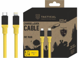 Tactical Fat Man Cable USB-C/Lightning 1m Yellow