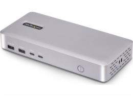 StarTech.com USB4 Docking Station, USB-C 40Gbps, Dual Video HDMI, Up to 2x 4K 60Hz 4:4:4 (RGB) or 2x 4K 120Hz 4:2:2, Multi-Monitor Dock, 6x USB, 2.5GbE, 100W PD - Dokovací stanice - USB4 / Thunderbolt