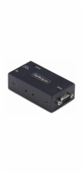 Startech Serial to Ethernet Adapter, IP LAN to RS232 DB9 Converter - Kompaktní server - 100Mb LAN, RS-232 - montáž na stěnu/lištu DIN - kompatibilní s TAA
