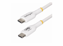 StarTech.com 1m USB C Charging Cable, USB-IF Certified USB-C Cable, 240W - USB kabel - 24 pin USB-C (M) do 24 pin USB-C (M) - USB 2.0 - 48 V - 5 A - 1 m - napájení USB (240 W), technologie Extended Po
