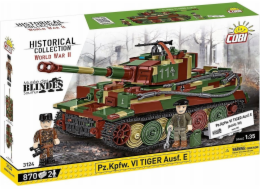 Cobi Historical Collection Polský těžký tank Pz.Kpfw. VI Tiger Ausf. E (COBI-3124)