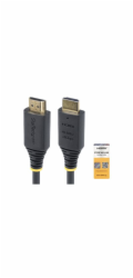 Startech 1.6ft (50cm) Premium Certified High Speed HDMI Cable, 4K60Hz - Prémiově vysoká rychlost - kabel HDMI s ethernetem - HDMI s piny (male) do HDMI s piny (male) - 50 cm - černá - pasivní, podpora
