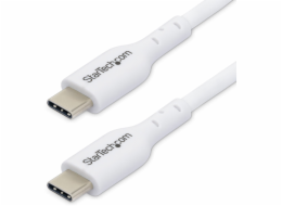 StarTech.com 3.3ft (1m) USB-C Charging Cable, Charge & Sync, 60W (3A) PD, USB 2.0 Laptop Charger Cable - White USB C Charging Cord - USB kabel - 24 pin USB-C (M) do 24 pin USB-C (M) - USB 2.0 - 3 A - 