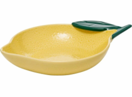 Atmosphera Miska, keramický talíř Citron 31 cm