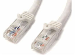 StarTech.com 1m CAT6 Ethernet Cable, 10 Gigabit Snagless RJ45 650MHz 100W PoE Patch Cord, CAT 6 10GbE UTP Network Cable w/Strain Relief, White, Fluke Tested/Wiring is UL Certified/TIA - Category 6 - 2