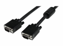 StarTech.com 2m Coax High Resolution Monitor VGA Video Cable HD15 M/M - Kabel VGA - HD-15 (VGA) (M) do HD-15 (VGA) (M) - 2 m - lisovaný - cerná