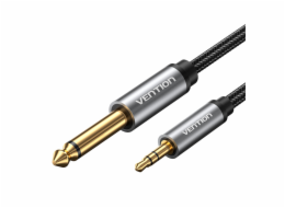 Audio kabel mini jack 3,5 mm samec na jack 6,35 mm samec Vention BCYHL 10 m