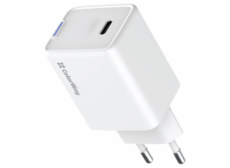COLORWAY 1x USB-C/ síťová nabíječka/ GaN/ PD/ PPS/ 45W/ Bílá