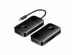 Bezdrátový vysílač/přijímač Vention USB-C na HDMI 0,15 m (černý)