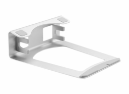 StarTech.com Laptop Stand, 2-in-1 Laptop Riser Stand or Vertical Stand, Ideal for Ultrabooks & MacBook Pro/Air up to 15", Ergonomic Angled Notebook Holder for Office Desk, Silver, Aluminum - Elevated 
