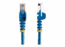 StarTech.com 3m Blue Cat5e / Cat 5 Snagless Patch Cable - Patch kabel - RJ-45 (M) do RJ-45 (M) - 3 m - UTP - CAT 5e - lisovaný, provedení bez hrbolku - modrá