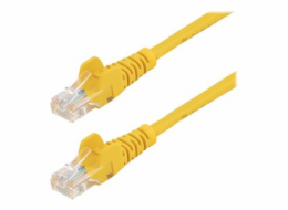 StarTech.com 1m Yellow Cat5e / Cat 5 Snagless Patch Cable - Patch kabel - RJ-45 (M) do RJ-45 (M) - 1 m - UTP - CAT 5e - provedení bez hrbolku - žlutá