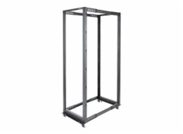 StarTech.com 42U 19" Open Frame Server Rack, 4 Post Adjustable Depth 23-41" Mobile, Free Standing Rolling Network/Computer Equipment Data Rack, Dell PowerEdge, HP ProLiant ThinkServer - Adjustable Ser