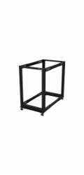 Startech 18U 19" Open Frame Server Rack, 4 Post Adjustable Depth 22-40" Mobile, Free Standing Rolling Network/Computer Equipment Data Rack, Dell PowerEdge, HP ProLiant ThinkServer - Adjustable Server 